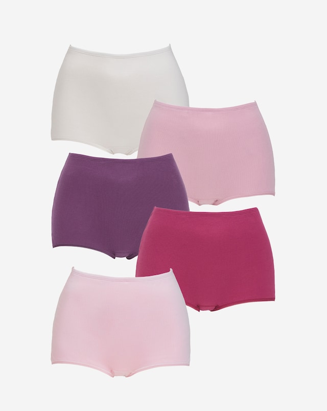 Pretty Secrets (5 Pack) Cotton Comfort Shorts