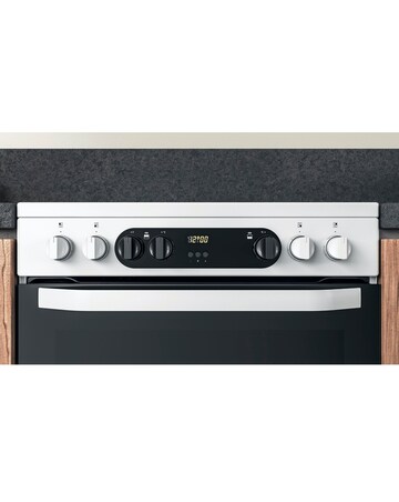 Hotpoint HDM67V9CMW/UK Electric Double Cooker - White