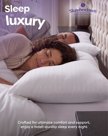 Slumberdown Comfy Home Medium Support Pillow - 2 Pack