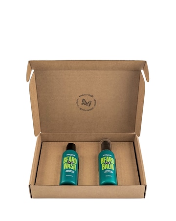 Men Rock Beard Duo Kit- Sicillian Lime Includes Beard Balm And Beard Oil