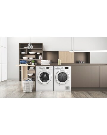 Hotpoint NTM1192 UK 9kg Heat Pump Tumble Dryer - White