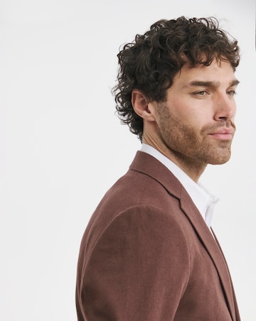 Linen Patch Pocket Suit Jacket