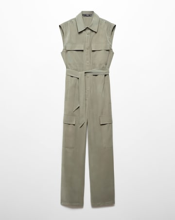 Mango Daily Pocket Cargo Jumpsuit