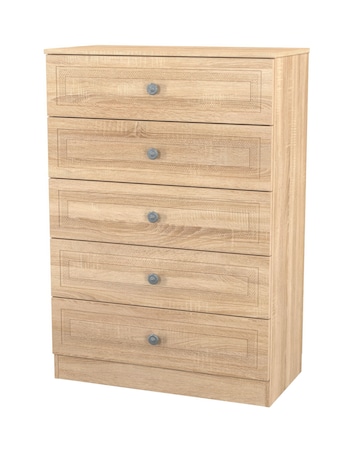 Richmond Ready Assembled 5 Drawer Chest