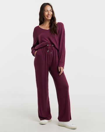 Soft Touch V-Neck Longline Top