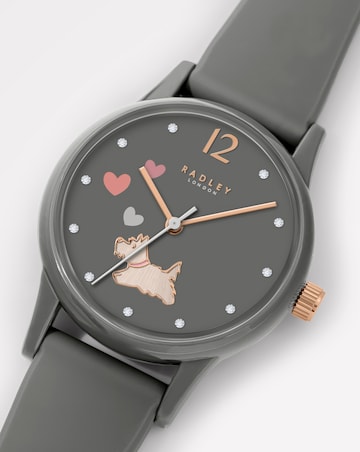 Radley Grey Silicone Strap Watch