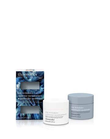 This Works My Wrinkles Extreme Moisturiser + Midnight Moisture Duo Set