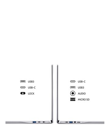 Acer 315 Touch Intel Pentium 4GB/128GB 15.6in FHD Chromebook - Silver