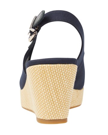 Tommy Hilfiger Iconic Elba Sling Back Wedge