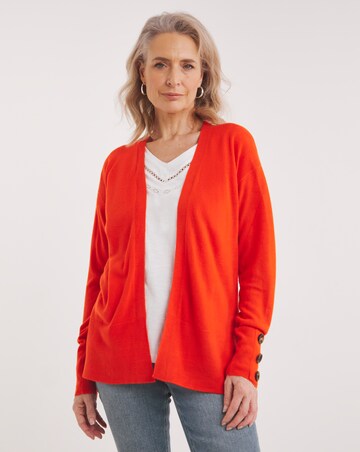 Julipa Supersoft Button sleeve Cardigan