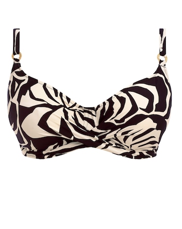 Fantasie Aruba Nights Full Cup Wired Bikini Top Black/Cream