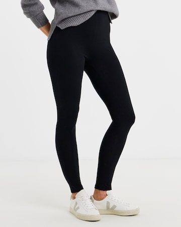 Cotton Rich 2 Pack High Waist Full Length Leggings