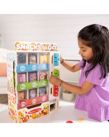 Melissa & Doug Sort, Stock, Select Wooden Vending Machine Play Set