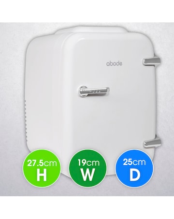 Abode Retro A4CLR201W Mini Cooler and Warmer - White