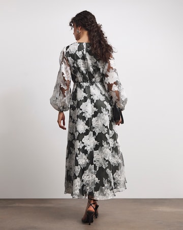 Joanna Hope Floral Organza Dress
