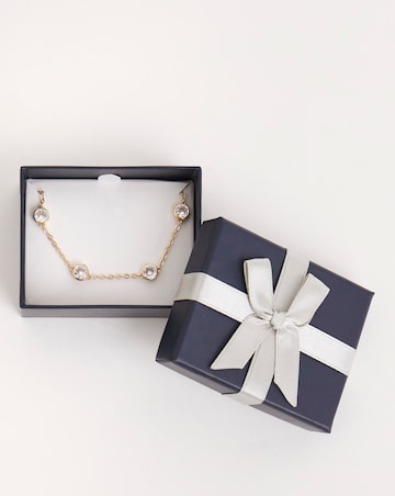 Gold Braclet With Gift Box