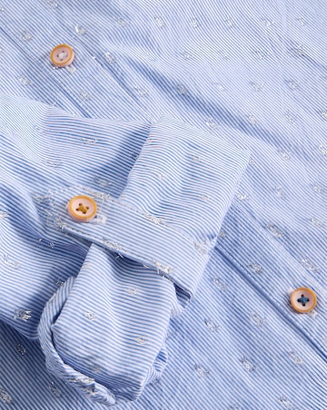 White Stuff Sophie Metallic Shirt