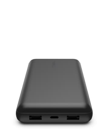 Belkin BoostCharge 3 Port, 20,000 mAh, Power Bank - Black