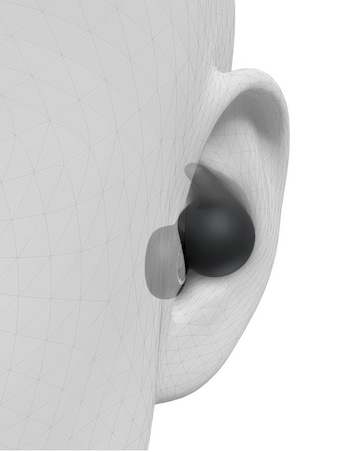 Sony LinkBuds Open Truly Wireless Earbuds with Ring Driver - Black