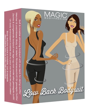 MAGIC Bodyfashion Medium Control Low Back Bodysuit Black