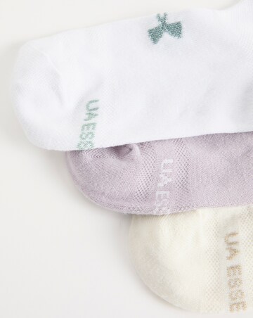 Under Armour Essential 3pk Low Cut Socks