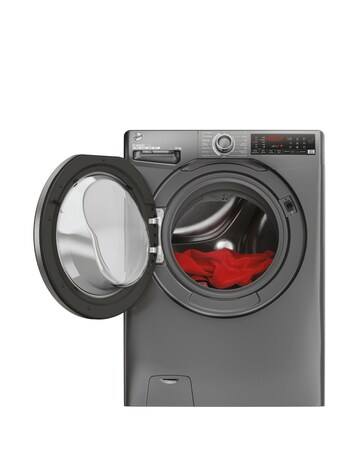 Hoover H-WASH 350 H3WPS4146TAMBR80 14kg, Washing Machine, Graphite + install