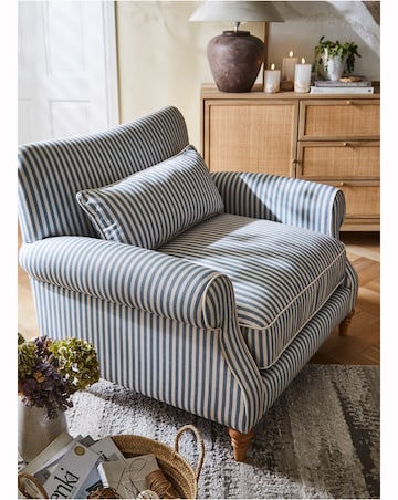 Naomi Stripe Armchair