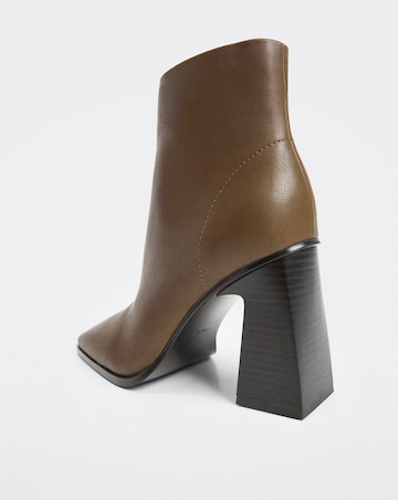 Mango Yves Heeled Ankle Boots