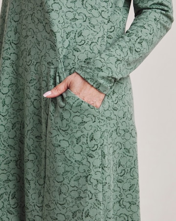 Julipa Printed Jersey Pocket Shift Dress