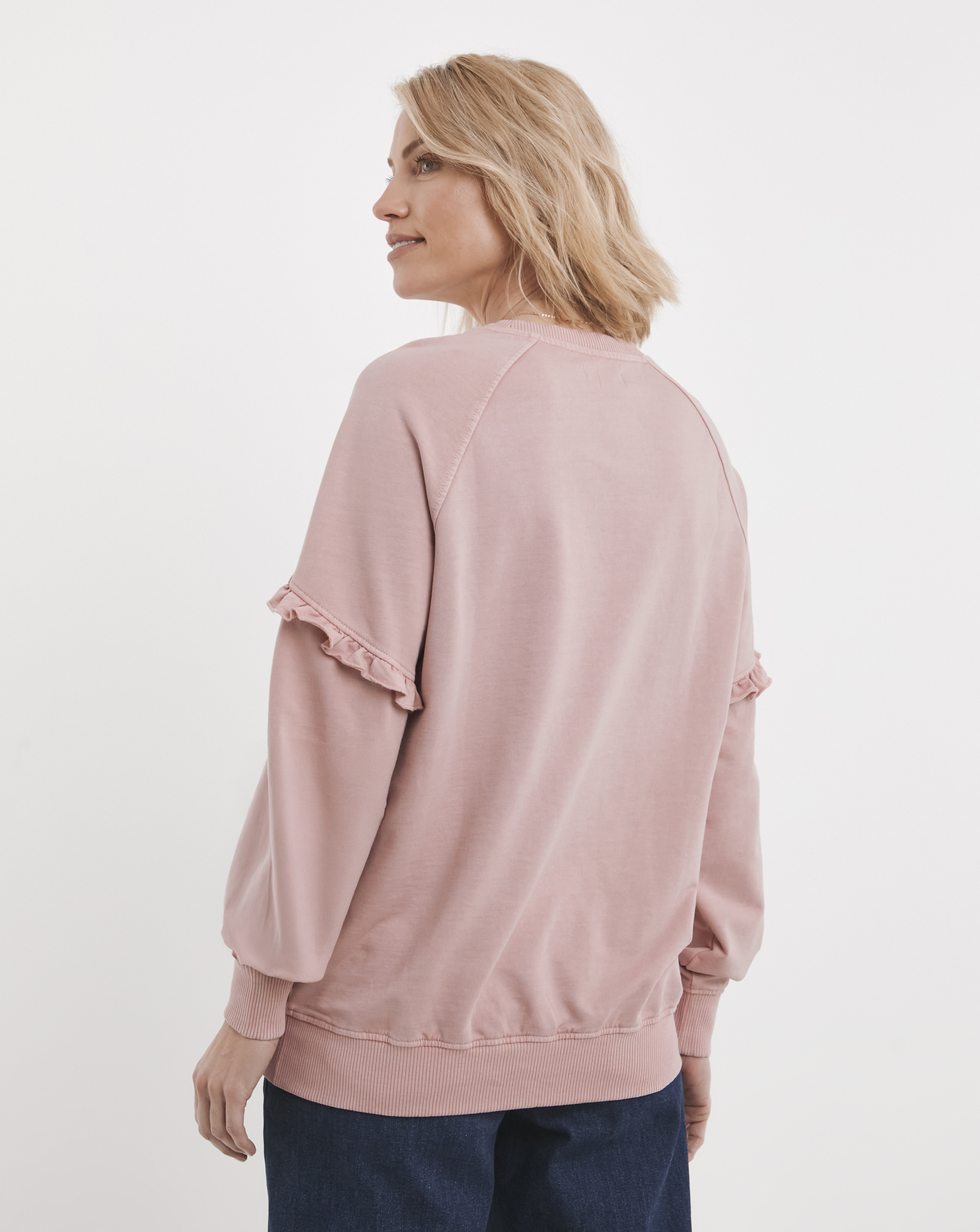 Frill Detail Sweatshirt