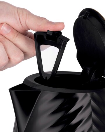 Russell Hobbs Groove Kettle & Toaster Bundle Black