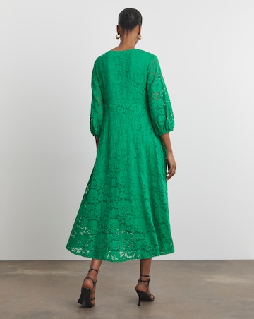 Joanna Hope Midi Lace Dress