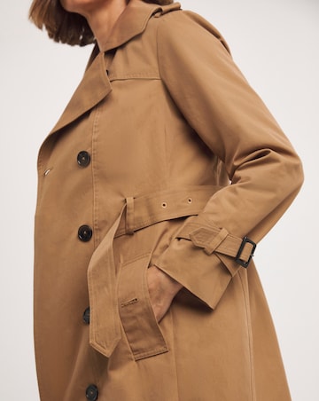 Tobacco Dannimac Trench Coat