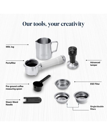 De'Longhi EC890.W Dedica Duo Espresso Coffee Machine