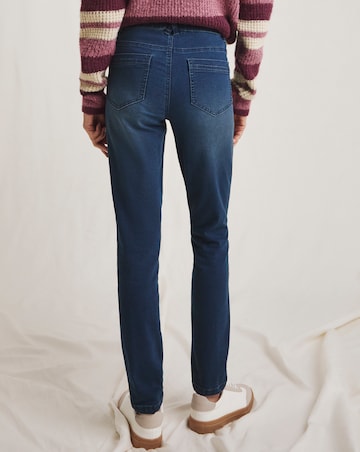 Julipa Pull On Slim Leg Jeggings Short