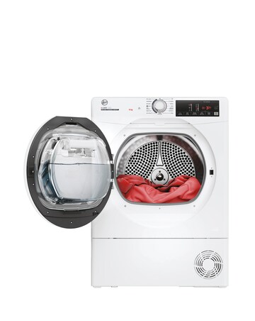 Hoover H-Dry 350 HRE C9TBE-80 Wifi Connected 9kg Condenser Tumble Dryer - White