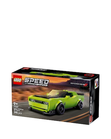 LEGO Speed Champions Dodge Challenger SRT Hellcat Sports Car Toy 77237
