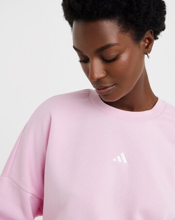 adidas Small Logo Fleece Sweatshirt