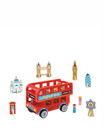Tooky Wooden London Bus