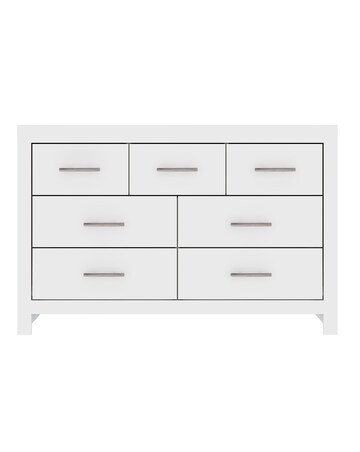 Dakota 3 Over 4 Drawer Chest