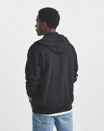 Union Full Zip Hoodie-Black