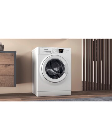Hotpoint NSWM 864CWUKN, 8kg, 1600rpm Washing Machine - White
