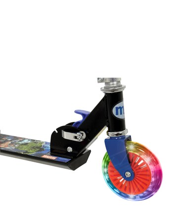 MoVe Avengers Folding Inline Scooter with Light Up Wheels