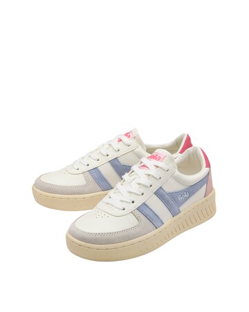 Gola Grandslam Trident Trainers - White/Air/Fluro Pink