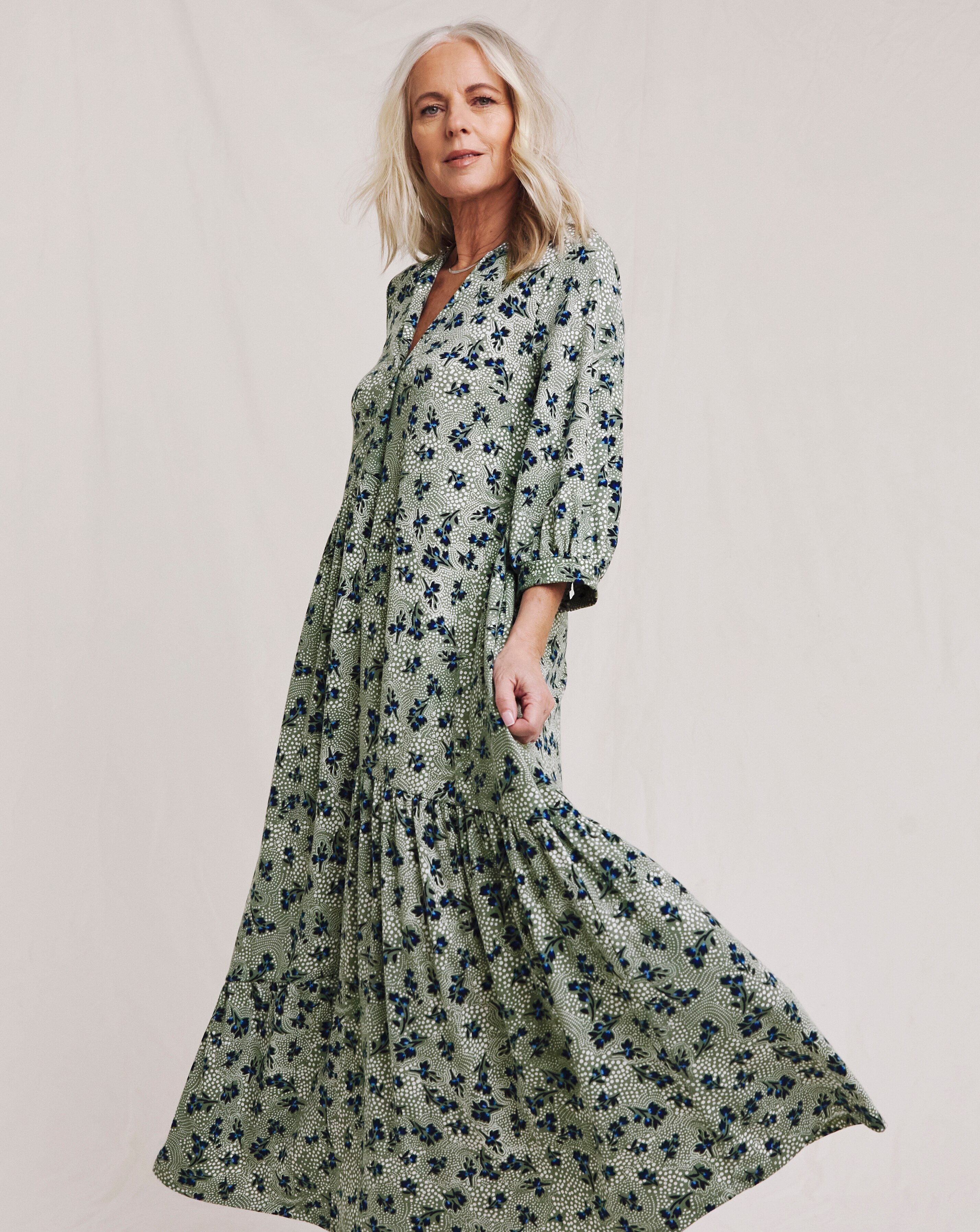 Julipa Asymmetric Midi Dress