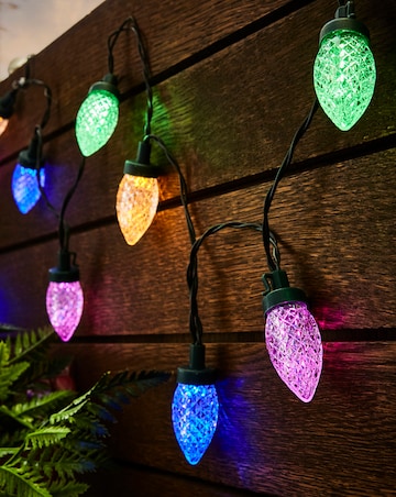 MultiPower Pine Cone String Lights - Set of 30