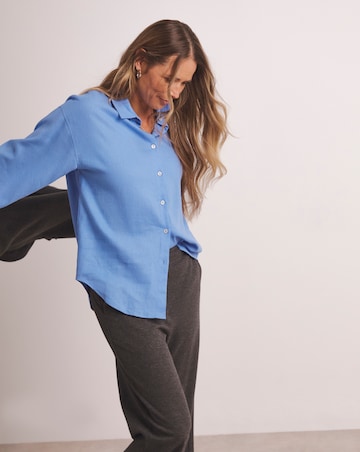 Anthology Linen Blend Long Sleeve Shirt