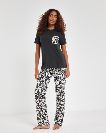 Value Pyjama Set Mono Floral