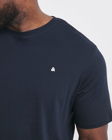 Jack & Jones Paulos Logo T-Shirt - Navy