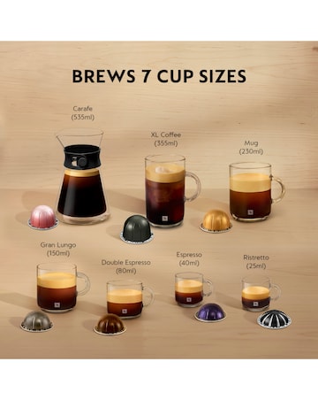 Nespresso Vertuo Next Coffee Machine with Milk Frother